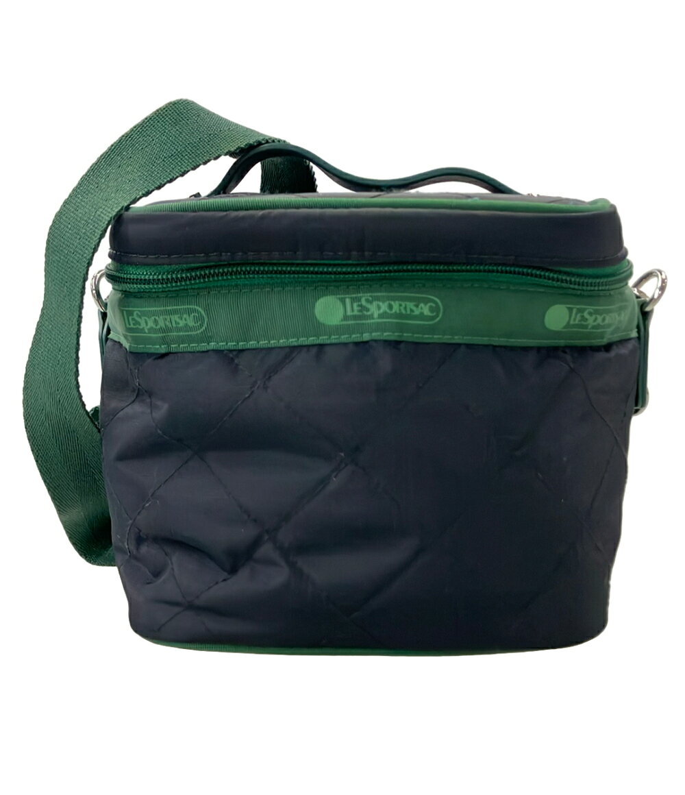 LESPORTSAC(レスポートサック) ショルダーバッグ - ダークグリーン×ダークブラウン×マルチ LeSportsac（レスポートサック） 《クーポン配布》レスポートサック