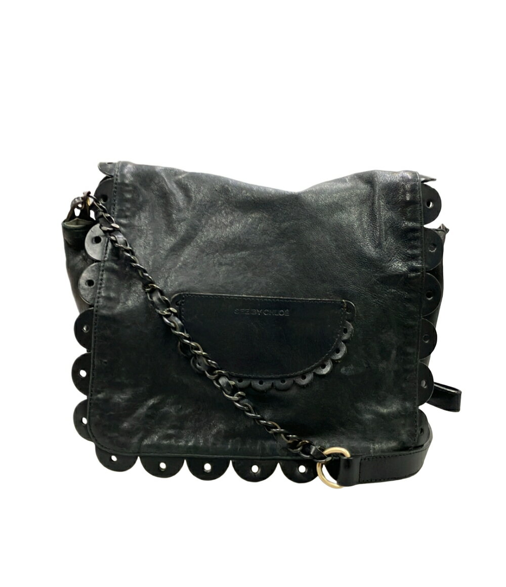 SEE BY CHLOE - 【先着クーポン27日9:59迄】【中古】 シーバイクロエ ショルダーバッグ 斜め掛け レディース SEE BY CHLOE