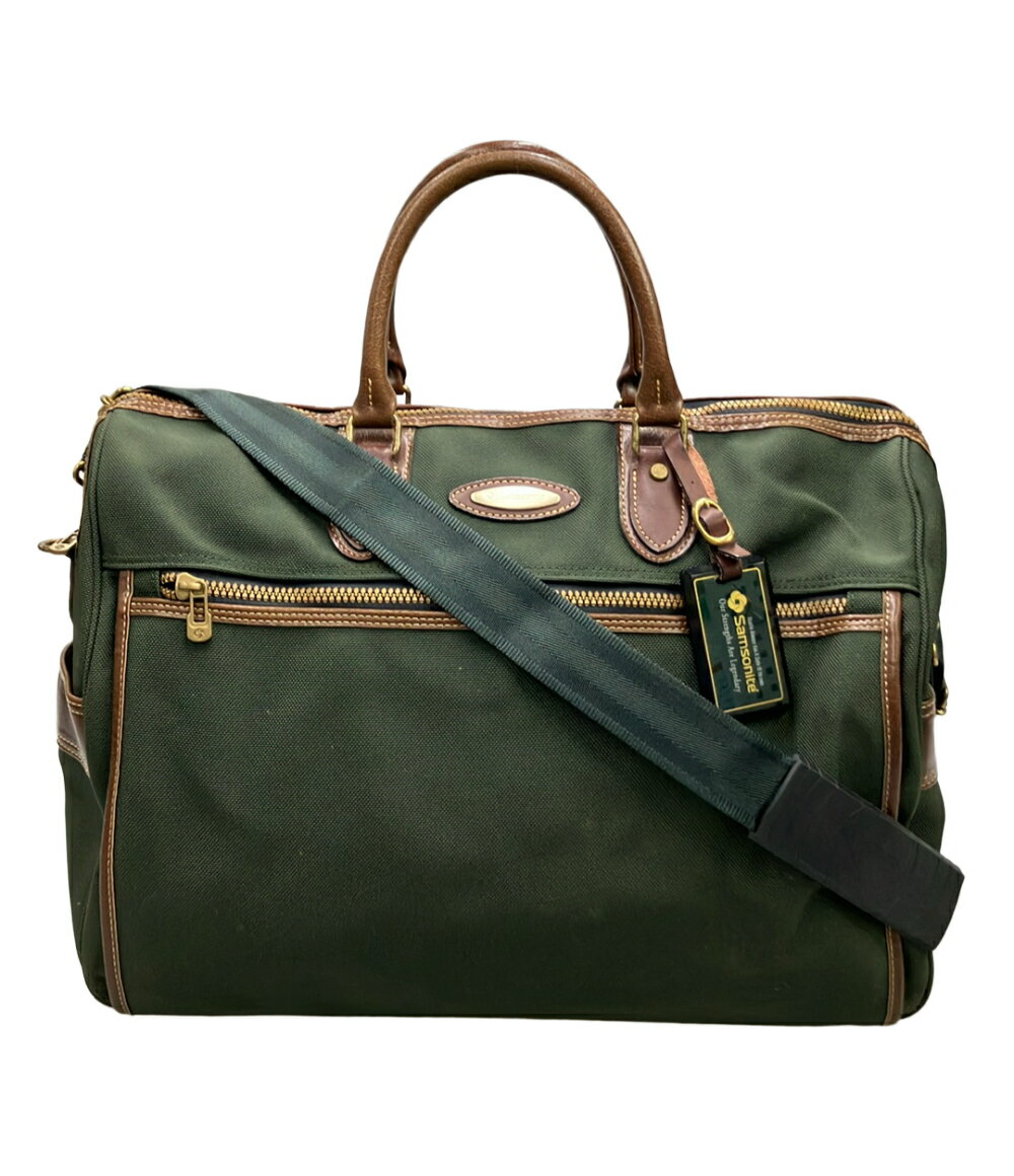Samsonite - 【先着クーポン27日9:59迄】【中古】 サムソナイト ボストンバッグ ショルダーバッグ 斜め掛け メンズ Samsonite