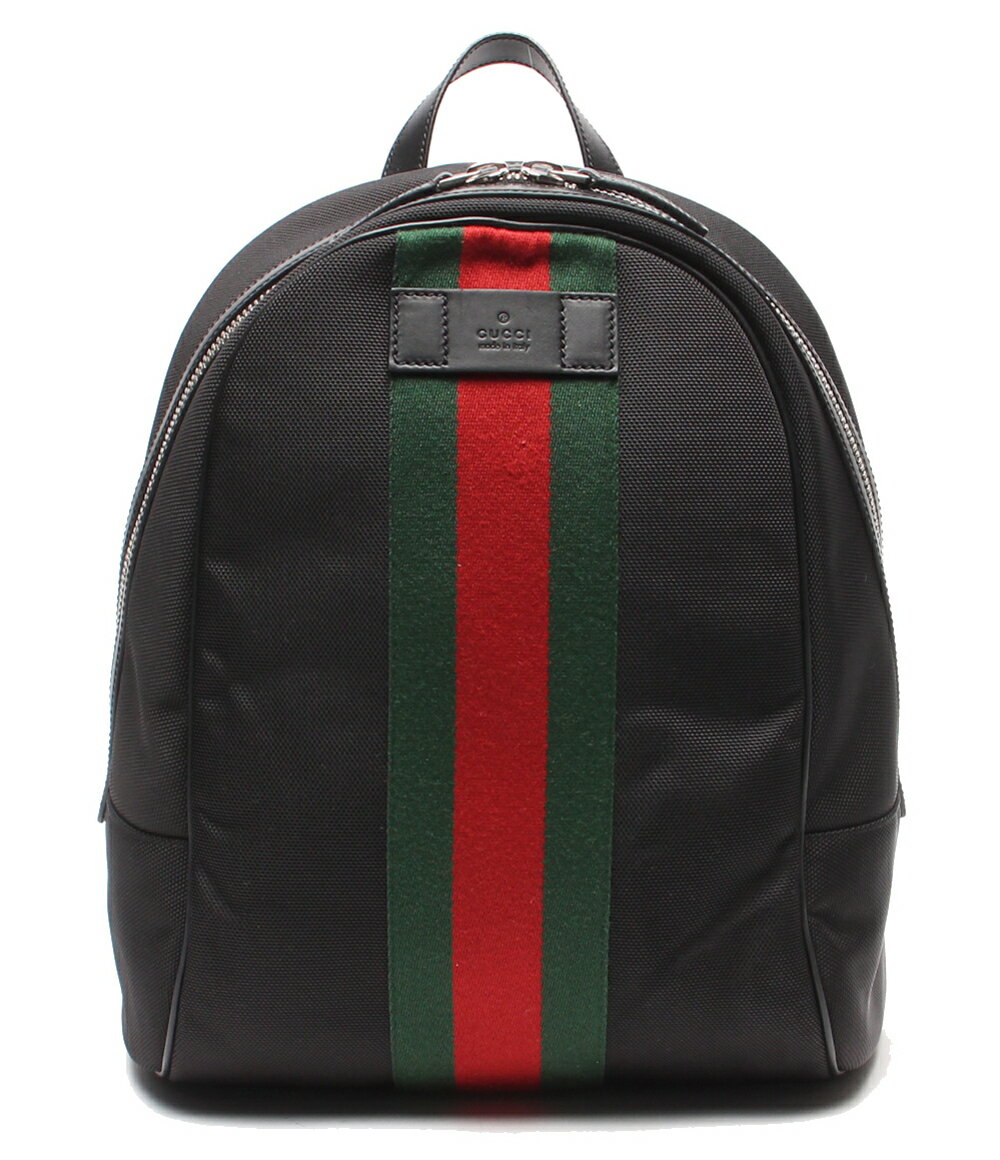 GUCCI - 【先着クーポン27日9:59迄】【中古】 グッチ リュック バックパック シェリーライン 630917 レディース メンズ GUCCI