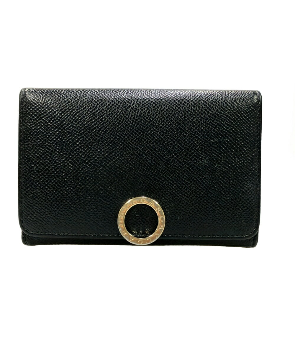【先着クーポン23日20時〜27日1:59迄】【中古】 ブルガリ 二つ折り財布 メンズ BVLGARI