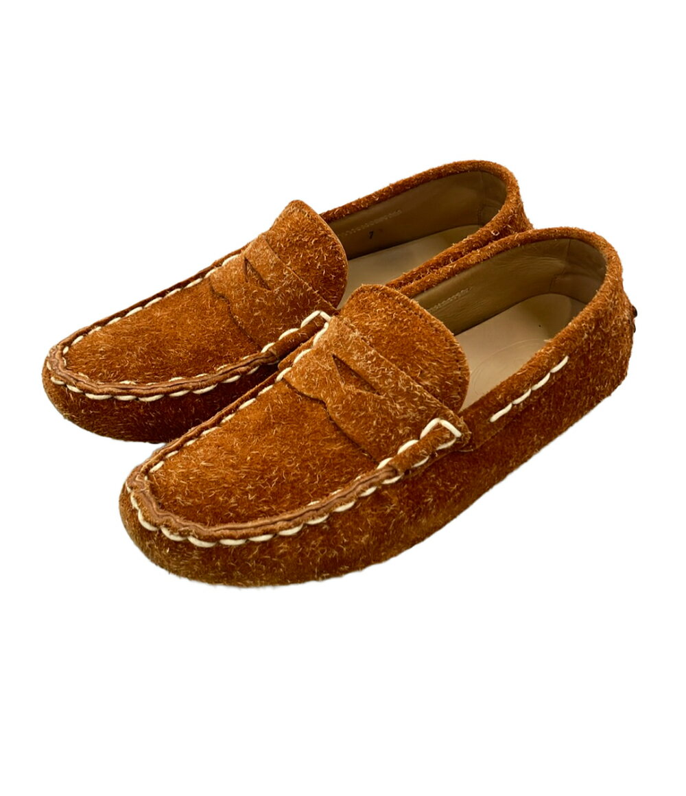 【先着クーポン9日20時〜16日1:59迄】【中古】 トッズ ドライビングシューズ ローファー メンズ SIZE 7 (26cm) TOD’S