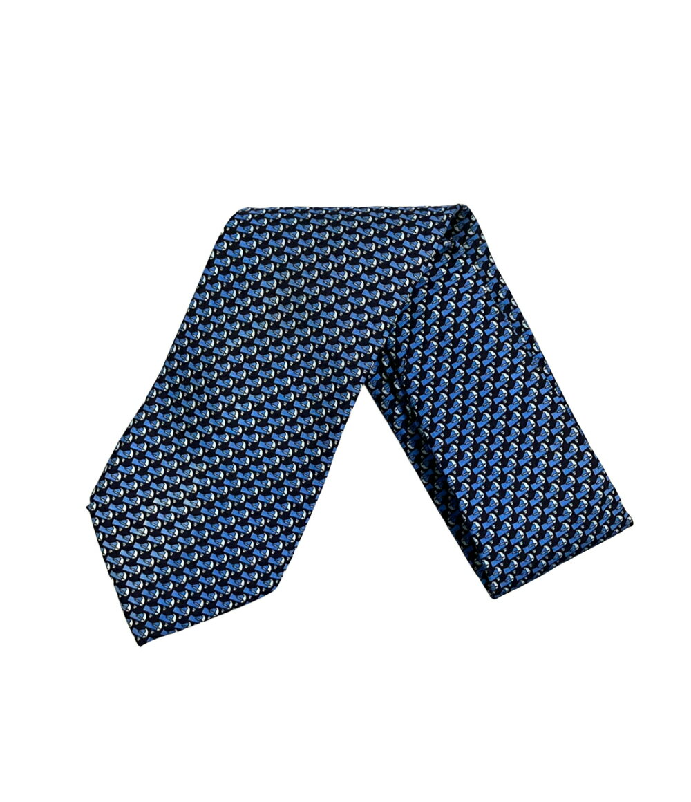 DUNHILL - 【全品5%OFFクーポン22日23:59迄】【中古】 ダンヒル ネクタイ シルク100% メンズ Dunhill