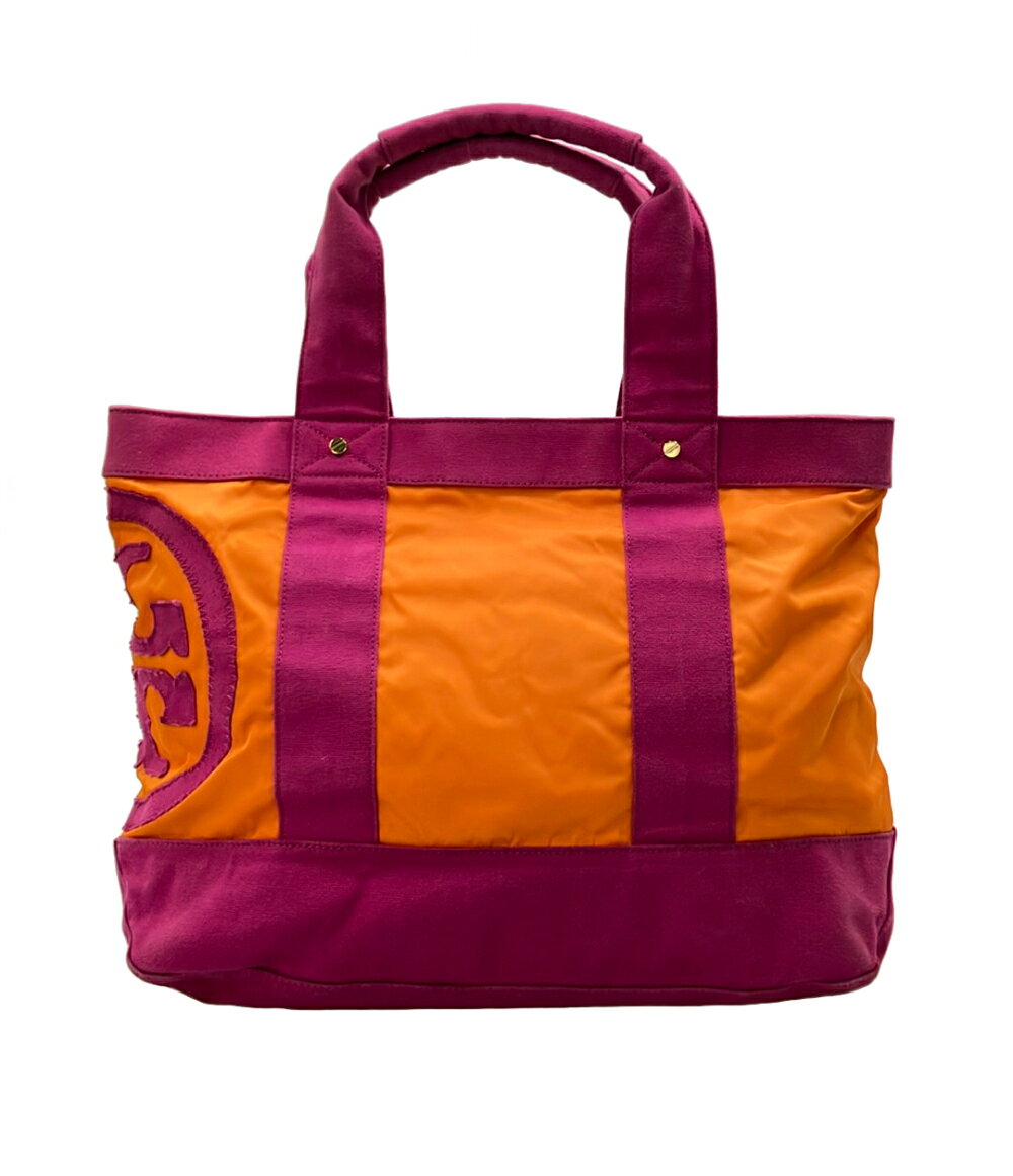 【中古】 トリーバーチ トートバッグ ロゴ レディース Tory Burch
