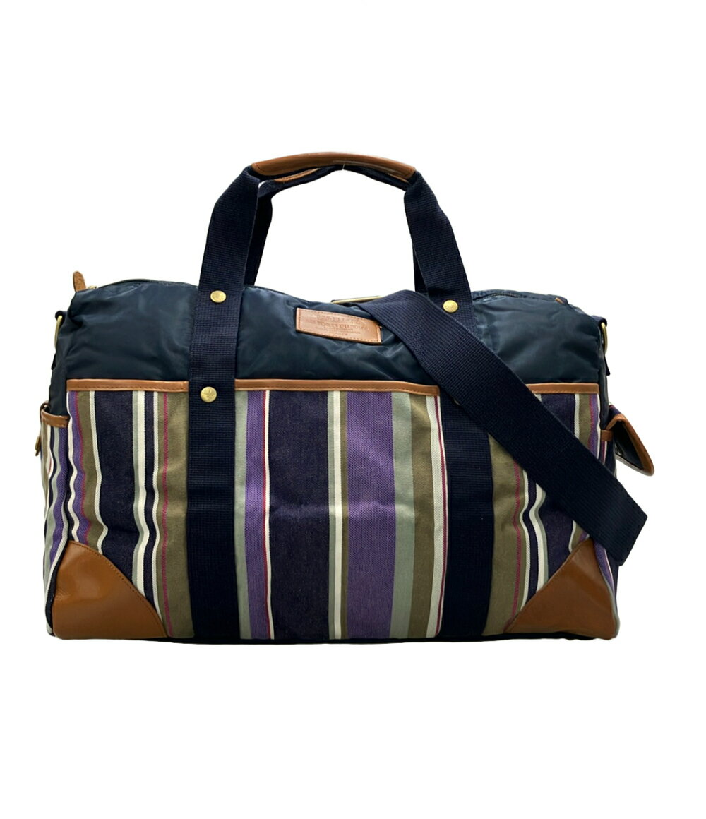 Boston Bags - 【7%OFFクーポン&500円OFFクーポン18日23:59迄】【中古】 レ トワール デュ ソレイユ 2way ボストンバッグ ショルダーバッグ 斜めがけ レディース Les Toiles du Soleil