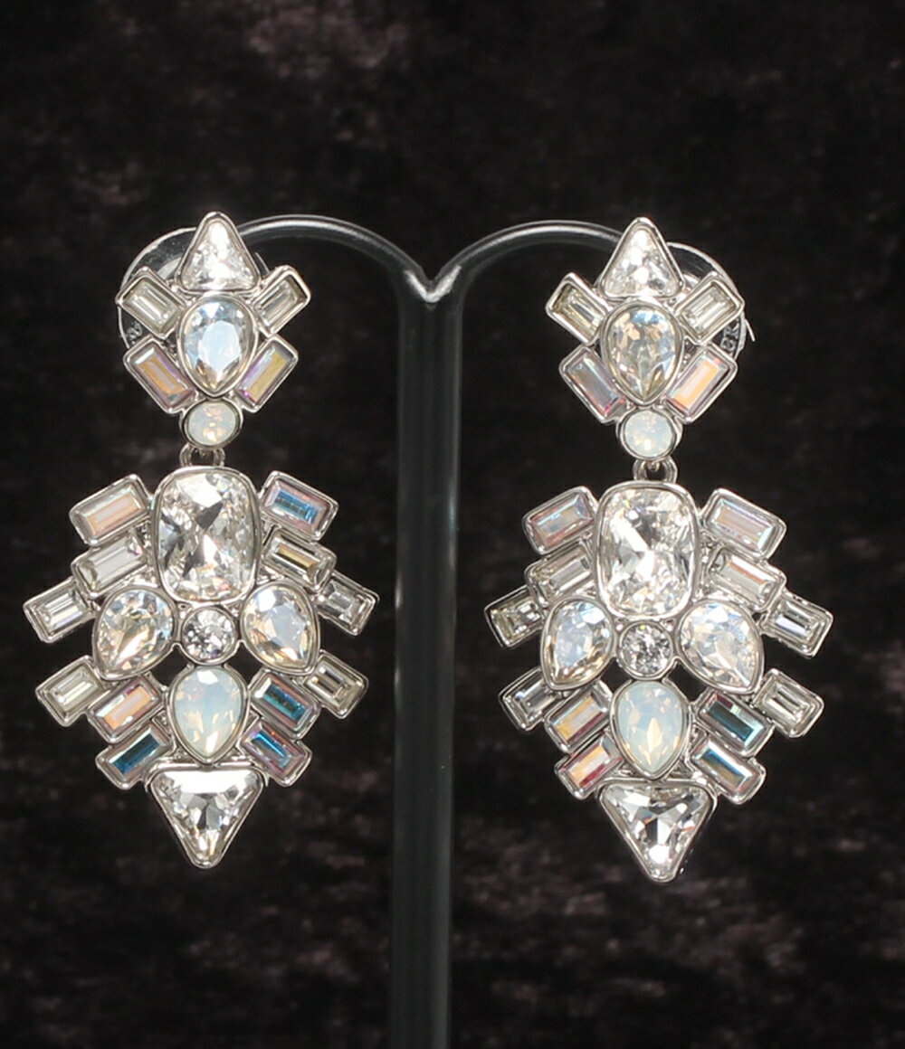 Moonstone - 【7%OFFクーポン&500円OFFクーポン18日23:59迄】【中古】 スワロフスキー ピアス レディース SWAROVSKI