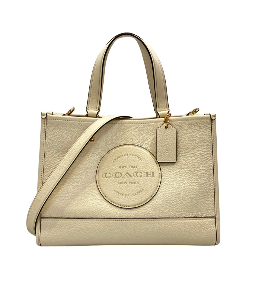 COACH - 【先着クーポン9日20時〜16日1:59迄】【中古】 コーチ 2WAY ハンドバッグ トートバッグ ショルダーバッグ 斜め掛け デンプシー キャリーオール C2004 レディース COACH