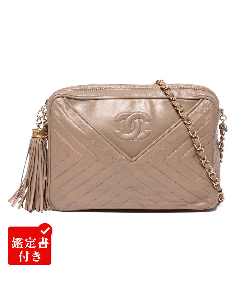 ☆*☆様 CHANEL 鑑定済 ラムスキン Vステッチ シェブロン ココマーク3 楽天市場】シャネル vステッチ チェーンショルダーバッグの通販
