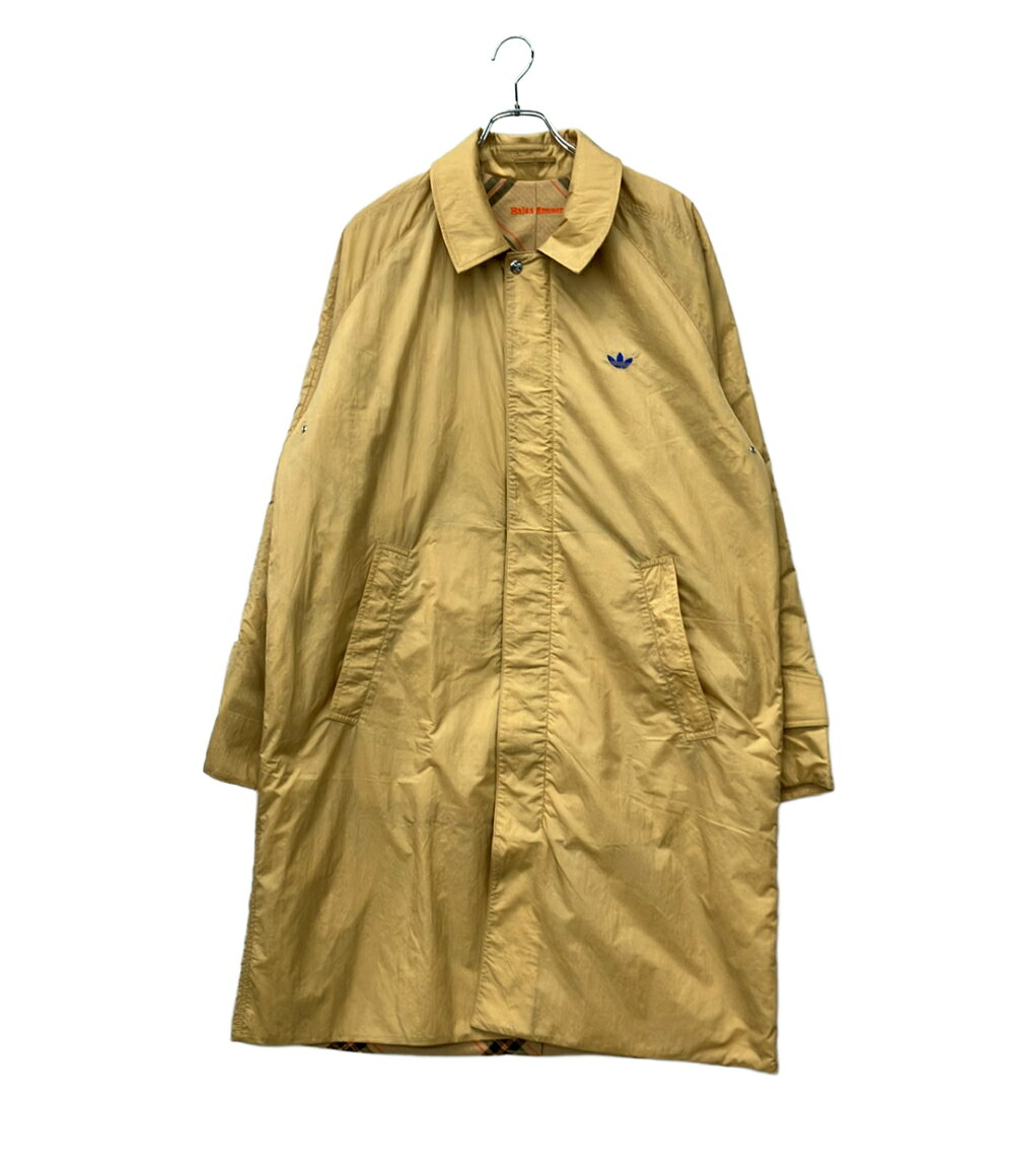  アディダスオリジナルス ステンカラーコート ×Wales Bonner リバーシブル ジップ メンズ ユニセックス SIZE L adidas Originals