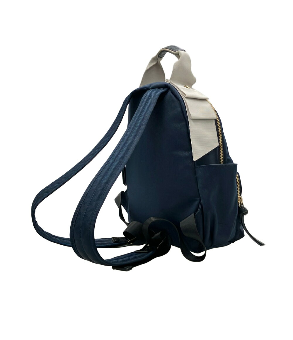 Rehello by BOOKOFFの【全品5%OFFクーポン20日0時〜23日23:59迄】【中古】 ランバンオンブルー リュック デイパック レディース LANVIN en Bleu｜アングル3