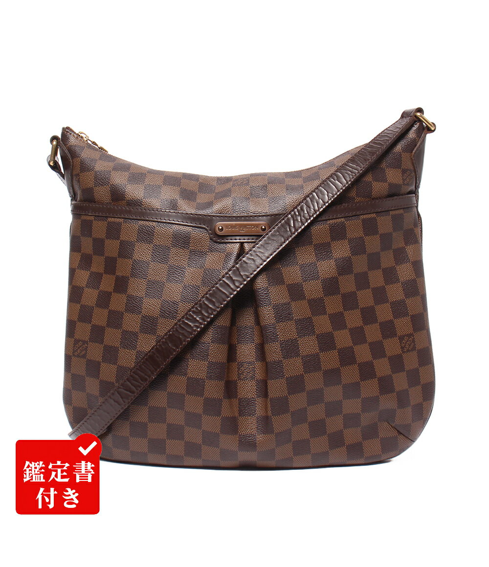 LOUIS VUITTON - 【先着クーポン23日20時〜27日1:59迄】【中古】 ルイ・ヴィトン ショルダーバッグ 斜め掛け ブルームズベリ PM ダミエ エベヌ N42250 レディース LOUIS VUITTON