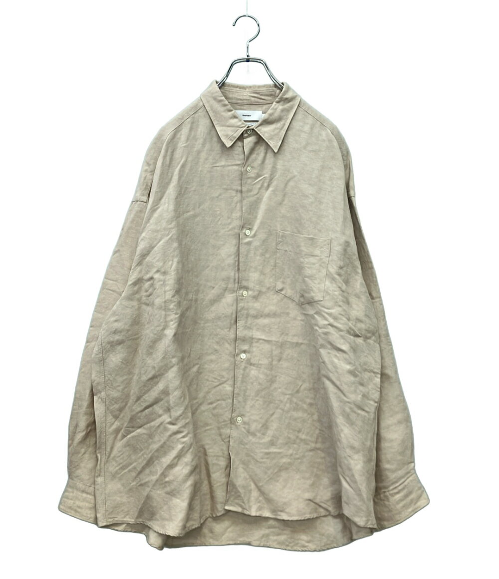 楽天市場】グラフペーパー graphpaper シャツ（カラーベージュ
