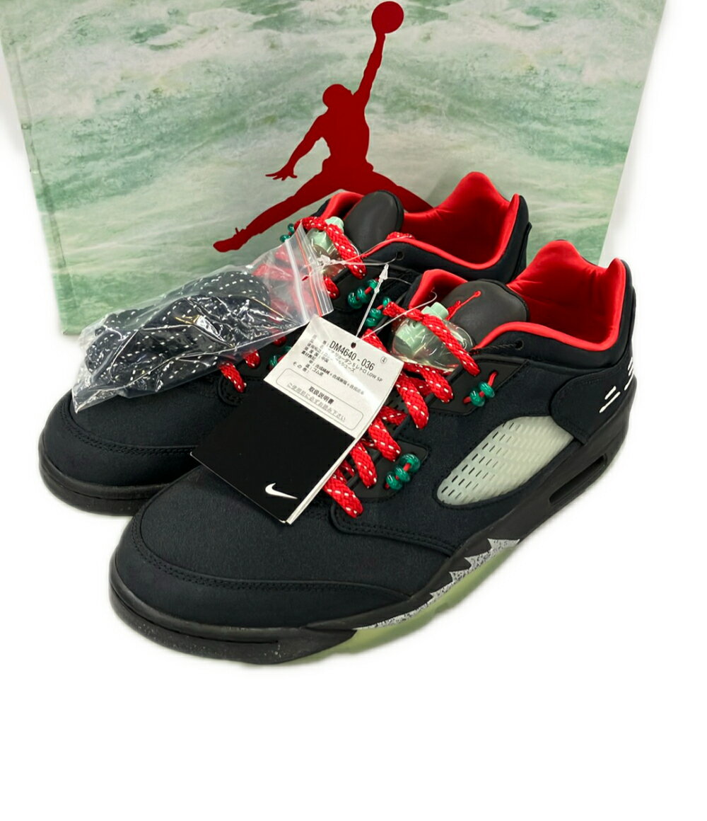美品 ナイキ ローカットスニーカー × CLOT エアジョーダン 5 レトロ LOW SP DM4640-036 メンズ SIZE 28.5 (XL) NIKE