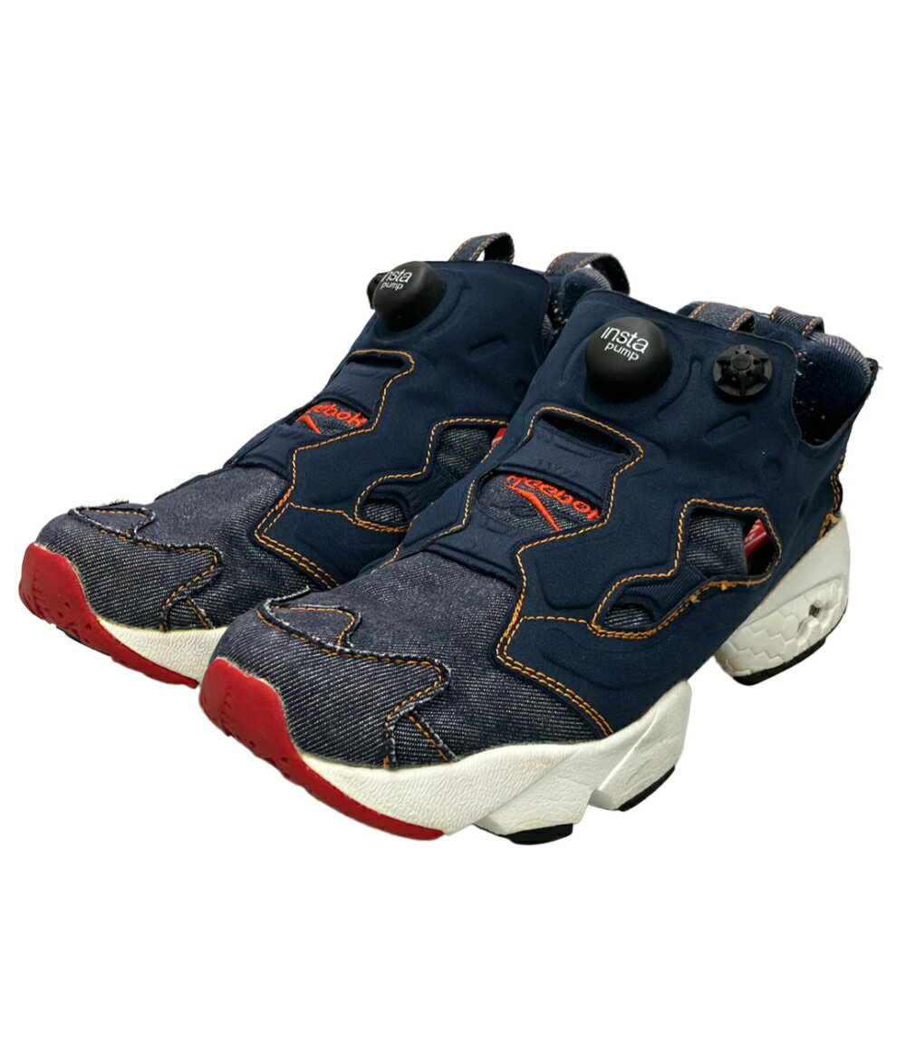 リーボック ローカットスニーカー インスタポンプフューリー デニム AQ9345 レディース SIZE 24.0 Reebok