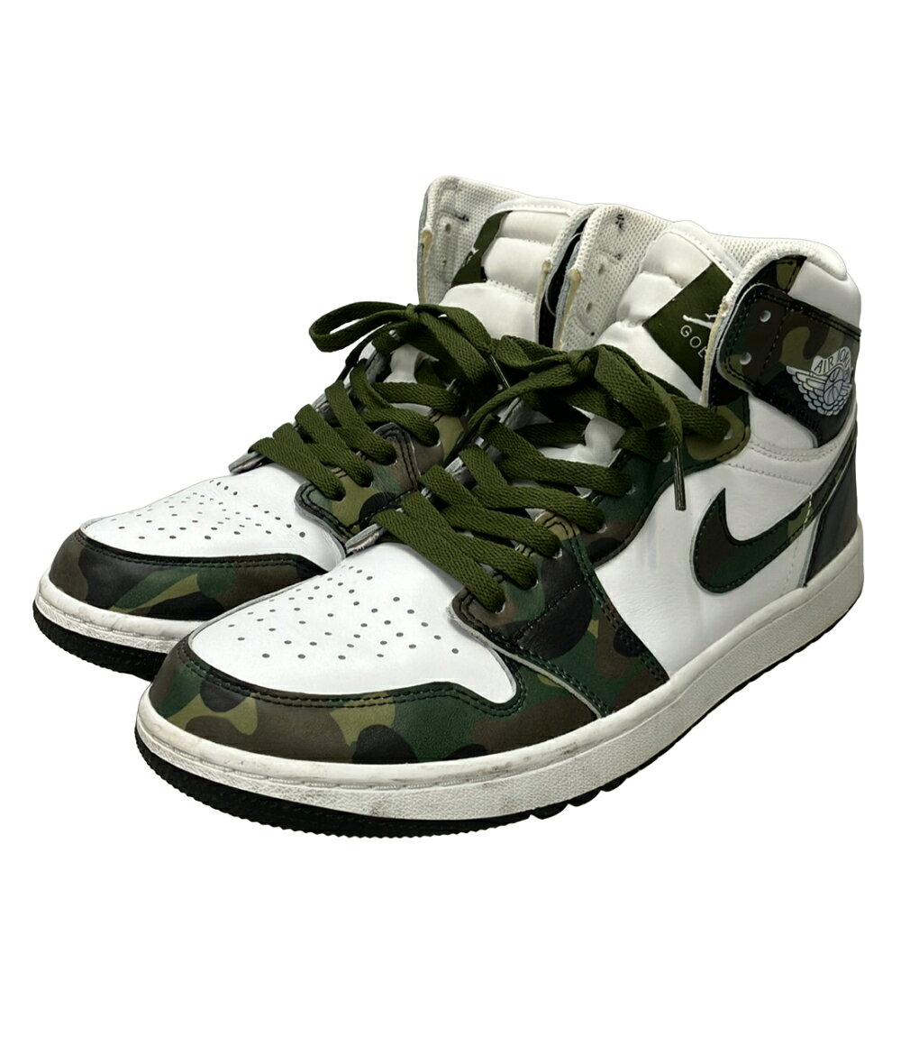 ナイキ ハイカットスニーカー エアジョーダン1 ハイ ゴルフ DQ0660-300 メンズ SIZE 29.0 NIKE