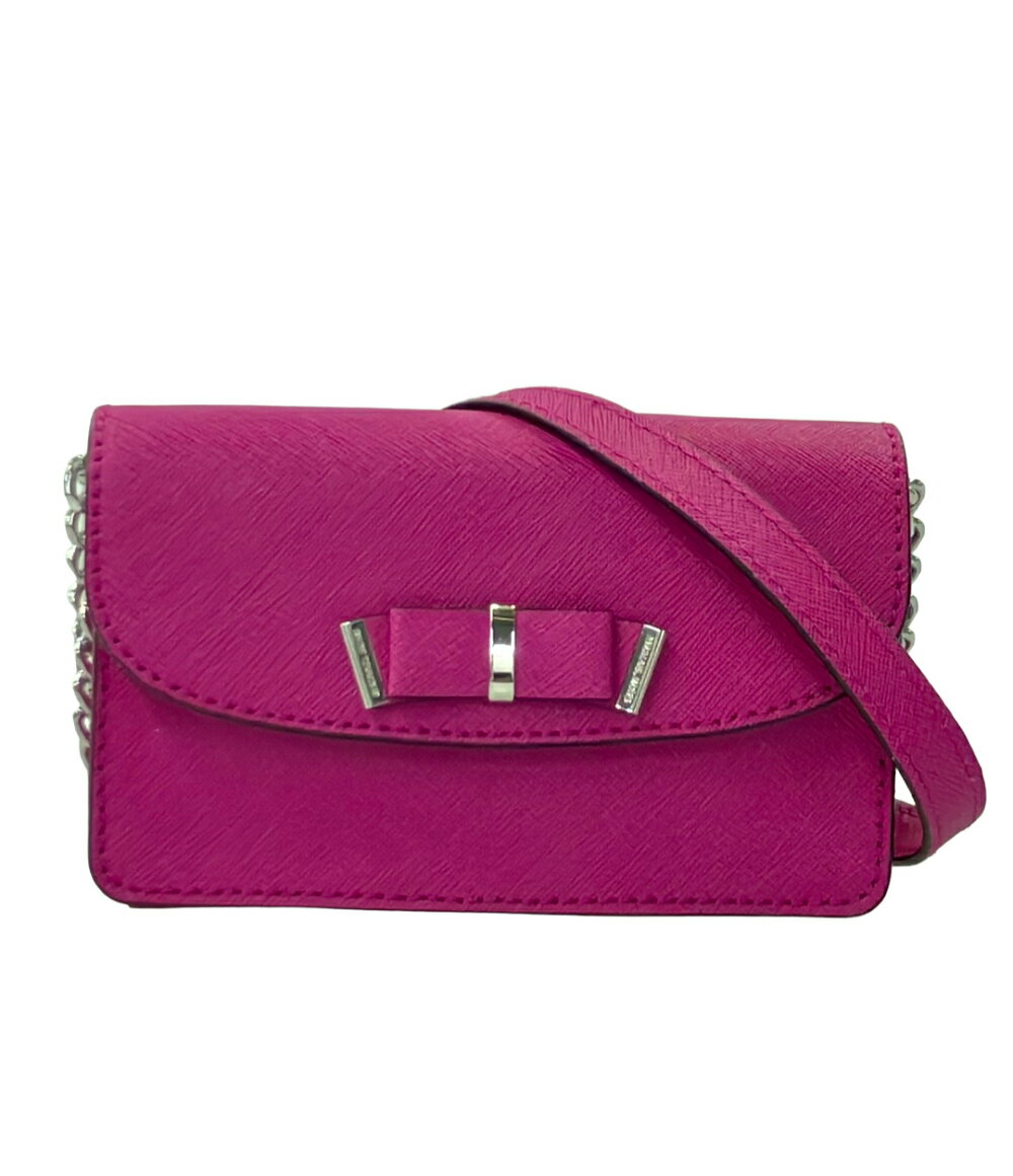 Rakuten - 【中古】 マイケルコース チェーンミニショルダーバッグ 斜め掛け レディース MICHAEL KORS