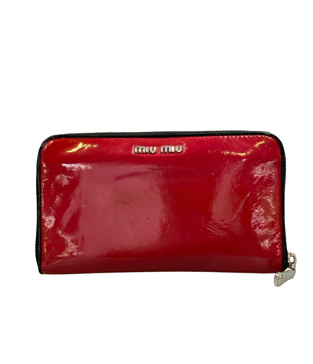 【中古】 ミュウミュウ ラウンドフ�