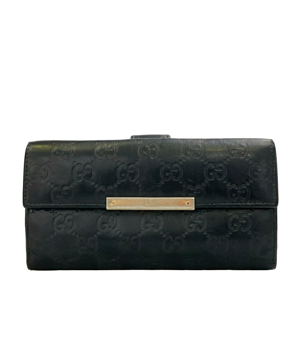 【中古】 訳あり グッチ 長財布 Wホック 112715 0959 レディース メンズ GUCCI