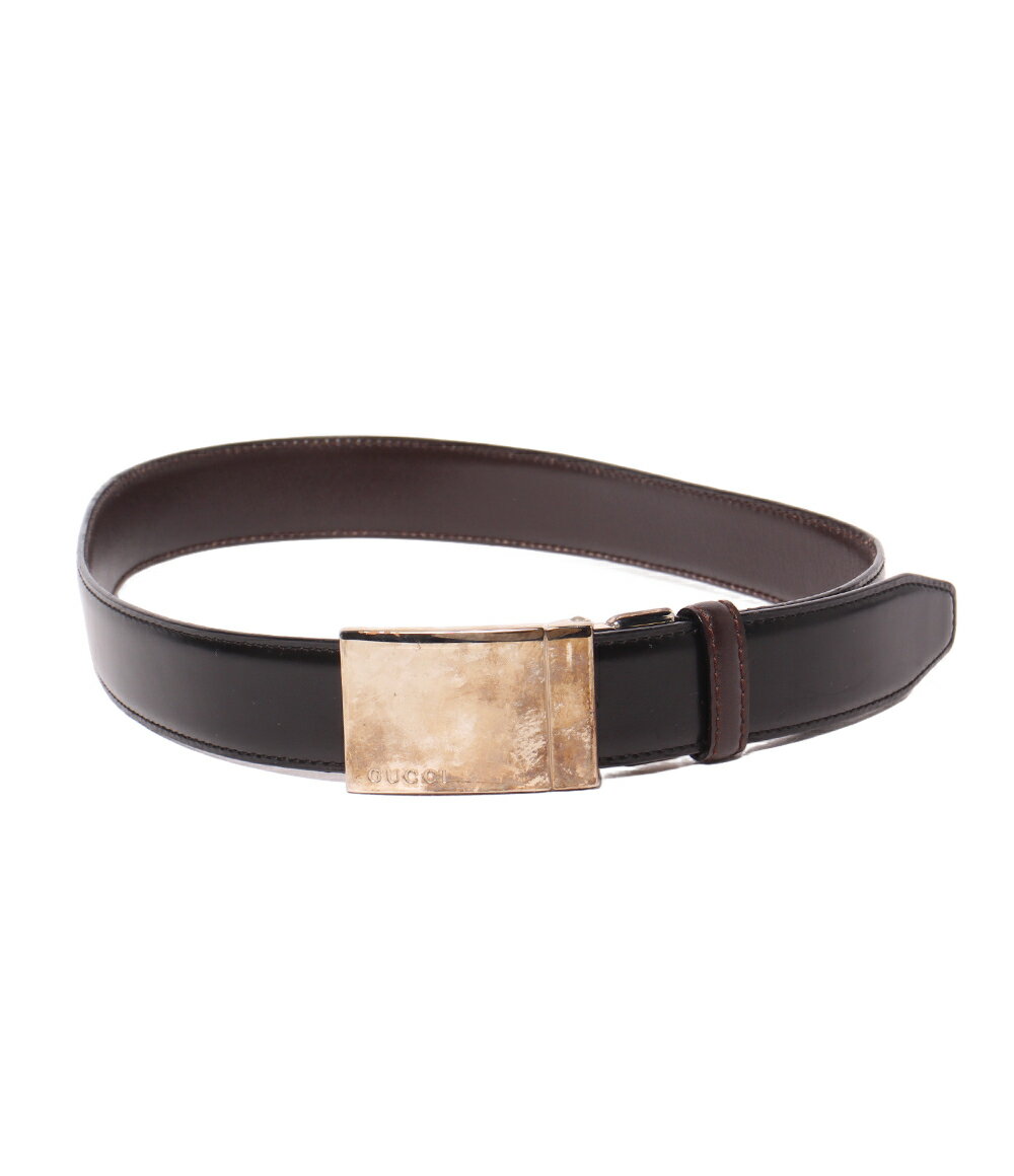GUCCI - 【先着クーポン11日1:59迄】【中古】 グッチ ベルト 036 2194 1314 5 メンズ レディース GUCCI