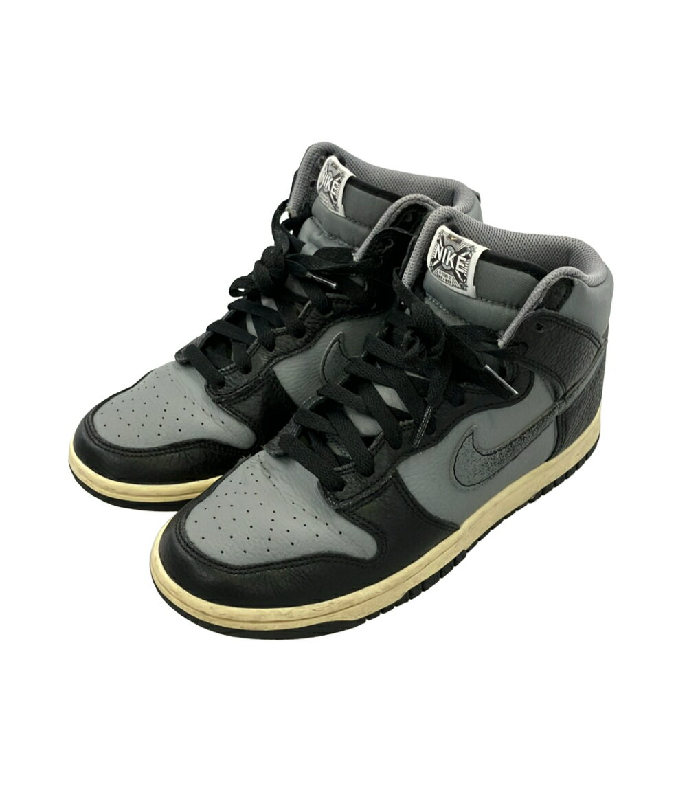ナイキ ハイカットスニーカー DUNK HI RETRO PRM DV7216-001 メンズ SIZE 25.0 (S) NIKE