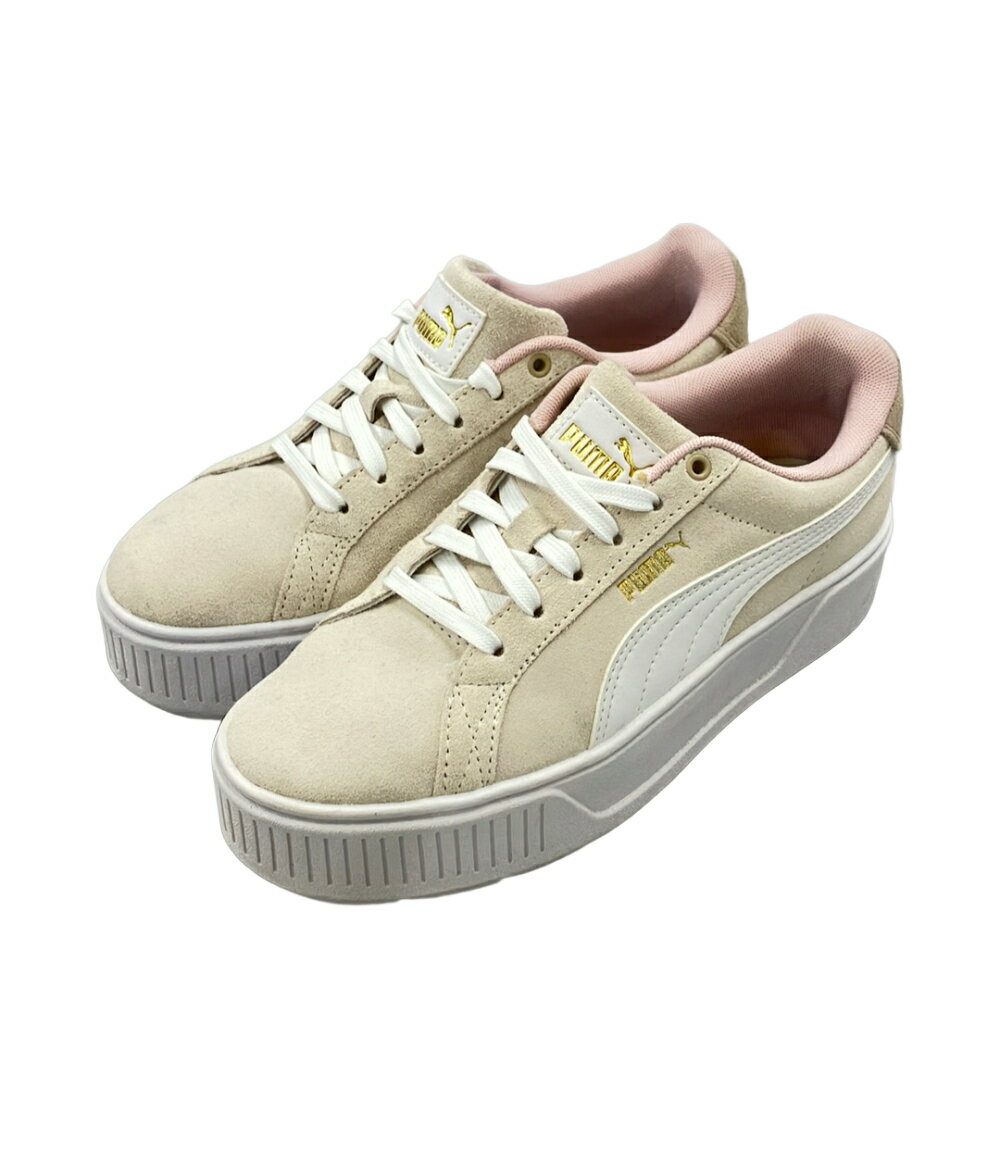 Rakuten - 【7%OFFクーポン&500円OFFクーポン18日23:59迄】【中古】 プーマ ローカットスニーカー KARMEN 384614-10 レディース SIZE 23.5 (M) PUMA