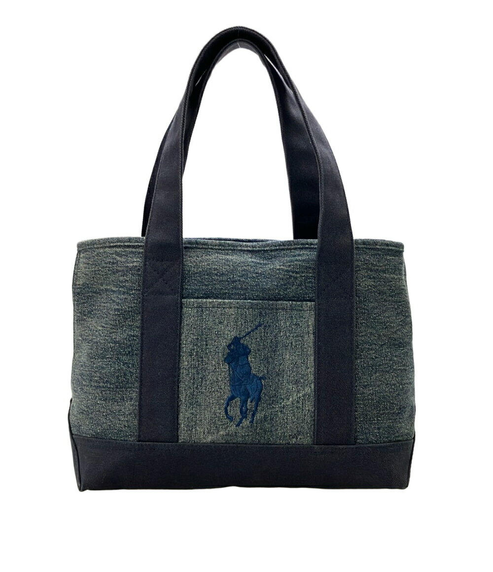 【全品5%OFFクーポン1日23:59迄】【中古】 ポロ・ラルフローレン トートバッグ レディース POLO RALPH LAUREN