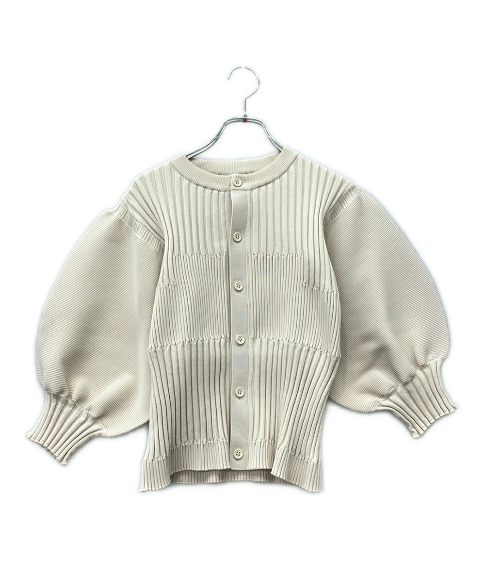 【中古】 シーエフシーエル 長袖 パフスリーブ カーディガン CF010KE062JEBW レディース SIZE F (M) CFCL