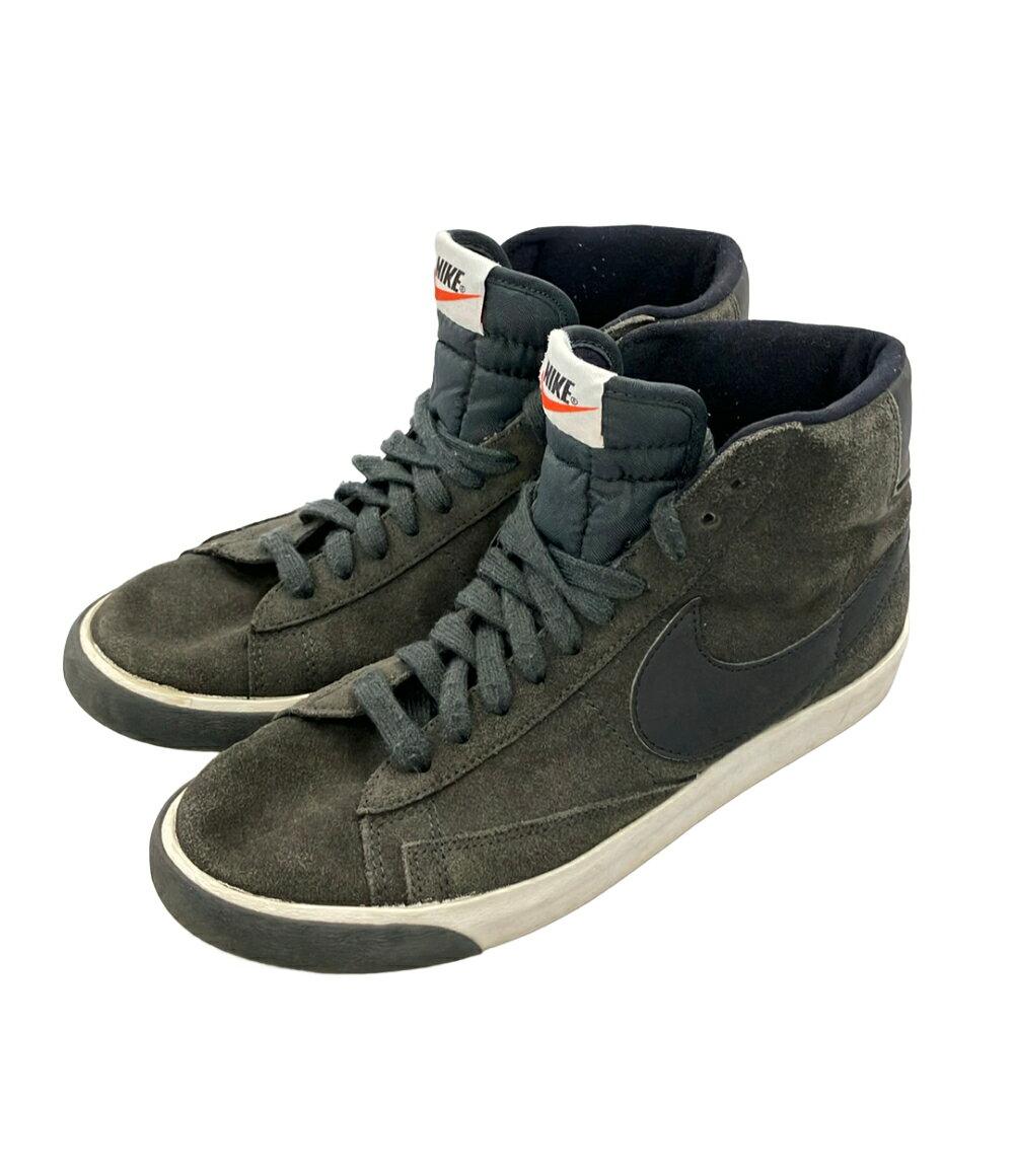 Rakuten - 【全品5%OFFクーポン1日23:59迄】【中古】 ナイキ ミドルカットスニーカー WMNS BLAZER MID VNTG SUEDE 917862-003 レディース SIZE 25.5 (XL) NIKE