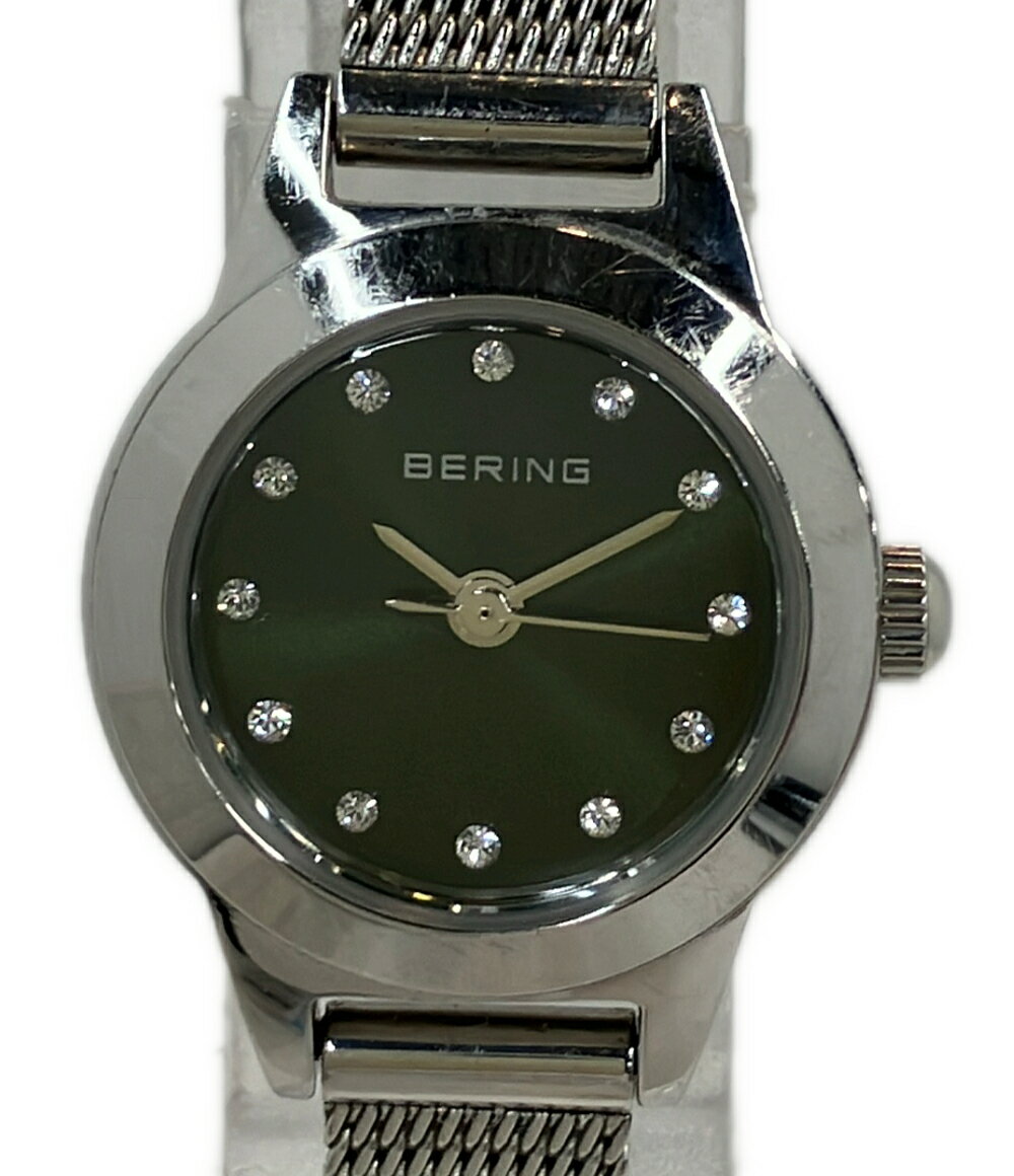  ベーリング 腕時計 Changes Leather&Mesh クオーツ ブラック 11119-509 レディース BERING