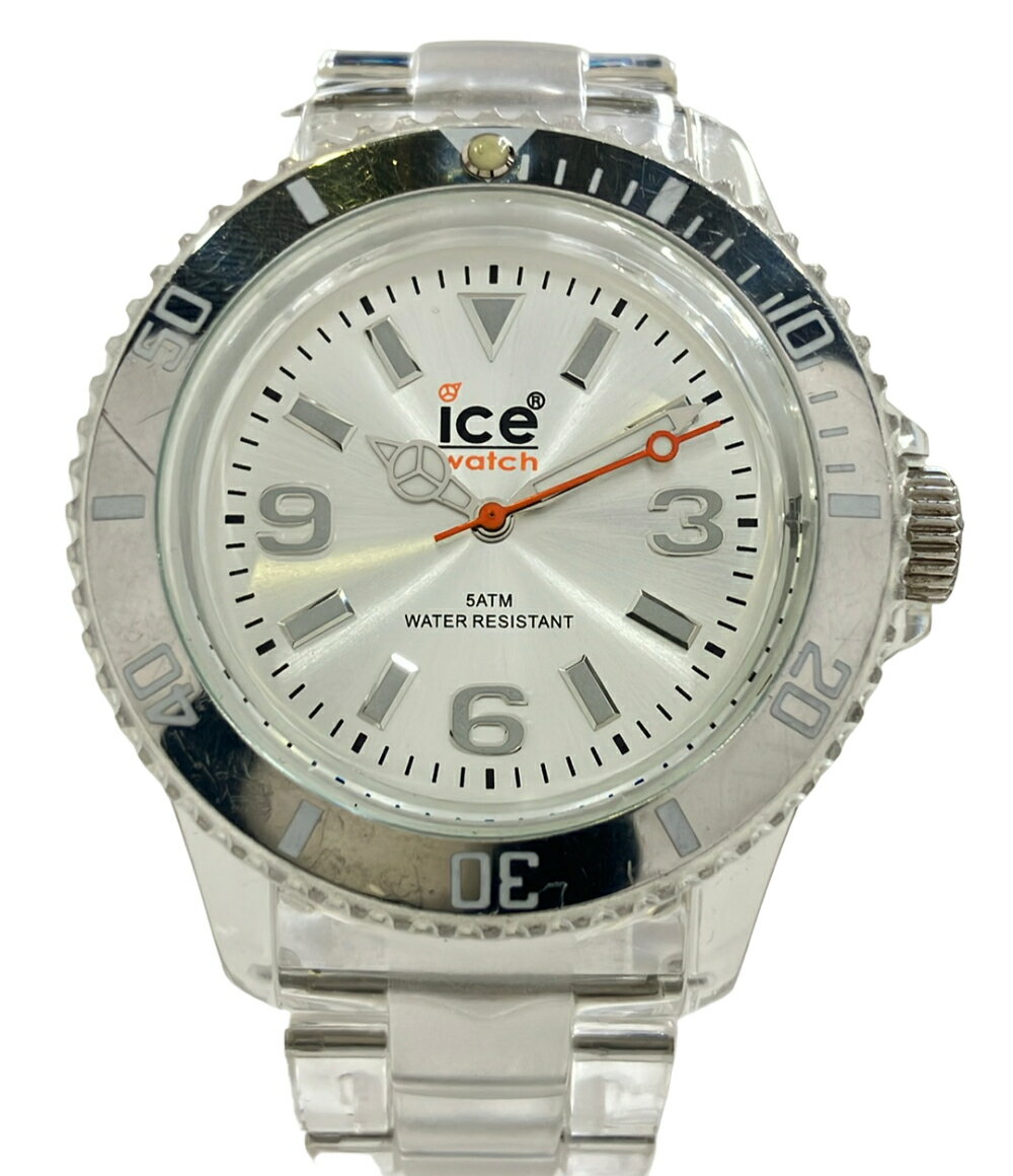  アイスウォッチ 腕時計 クオーツ シルバー メンズ ice watch