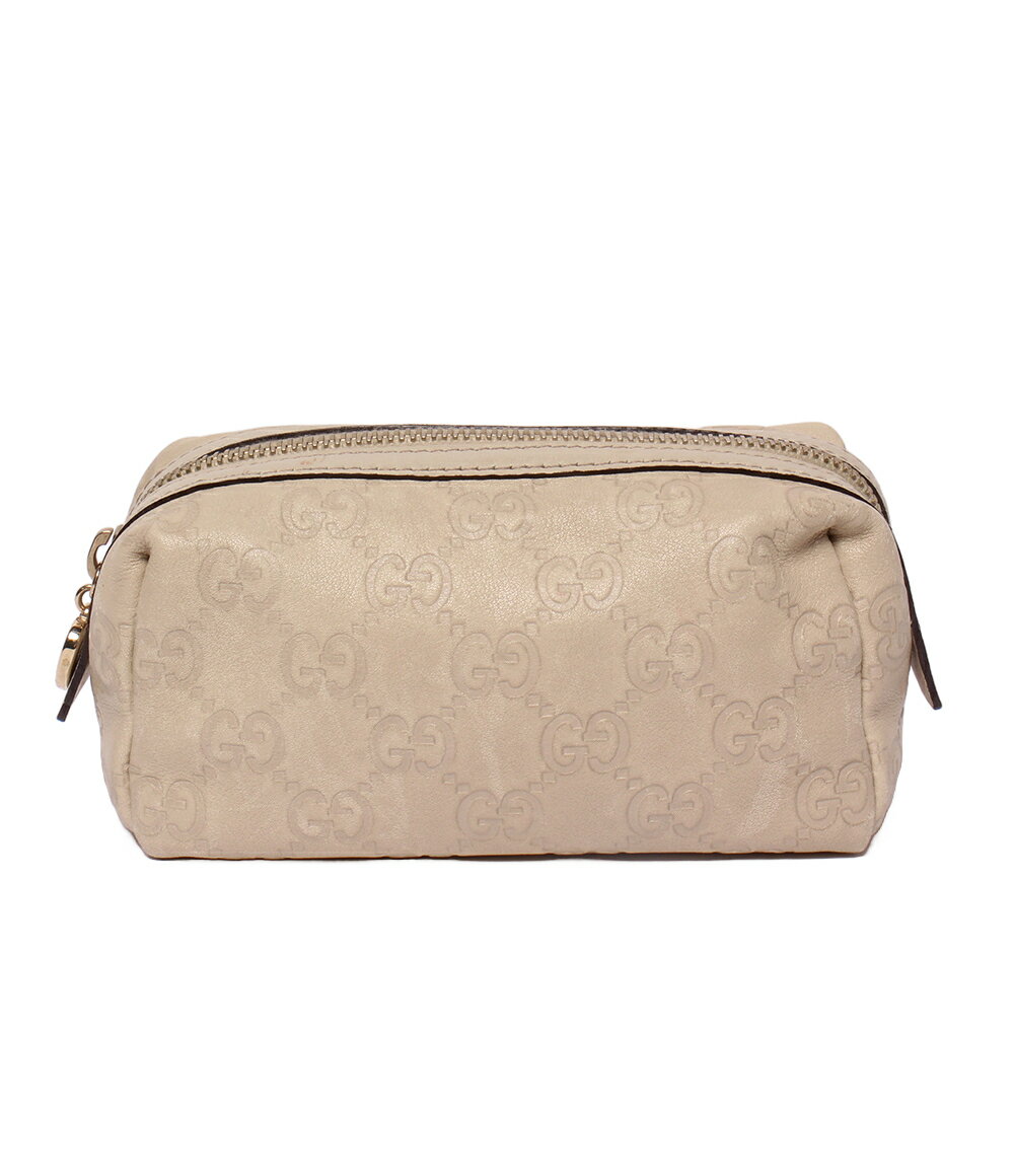 Rakuten - 【全品5%OFFクーポン1日23:59迄】【中古】 グッチ ポーチ 153228 2888 レディース GUCCI