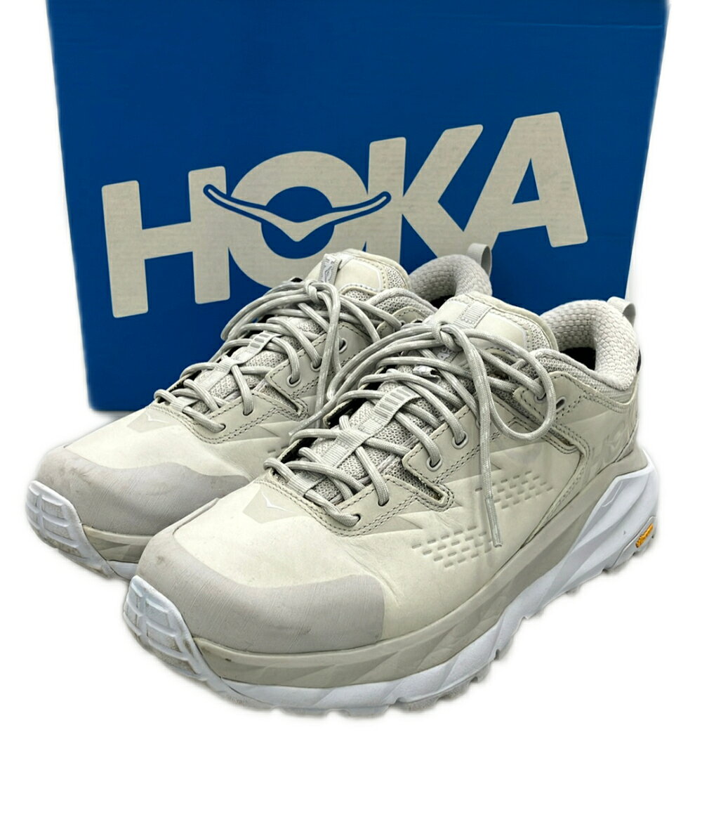 Rakuten - 【全品5%OFFクーポン1日23:59迄】【中古】 ホカ オネオネ ローカットスニーカー GORE-TEX M KAHA LOW GTX 1123114 メンズ SIZE 27.5 HOKA ONE ONE