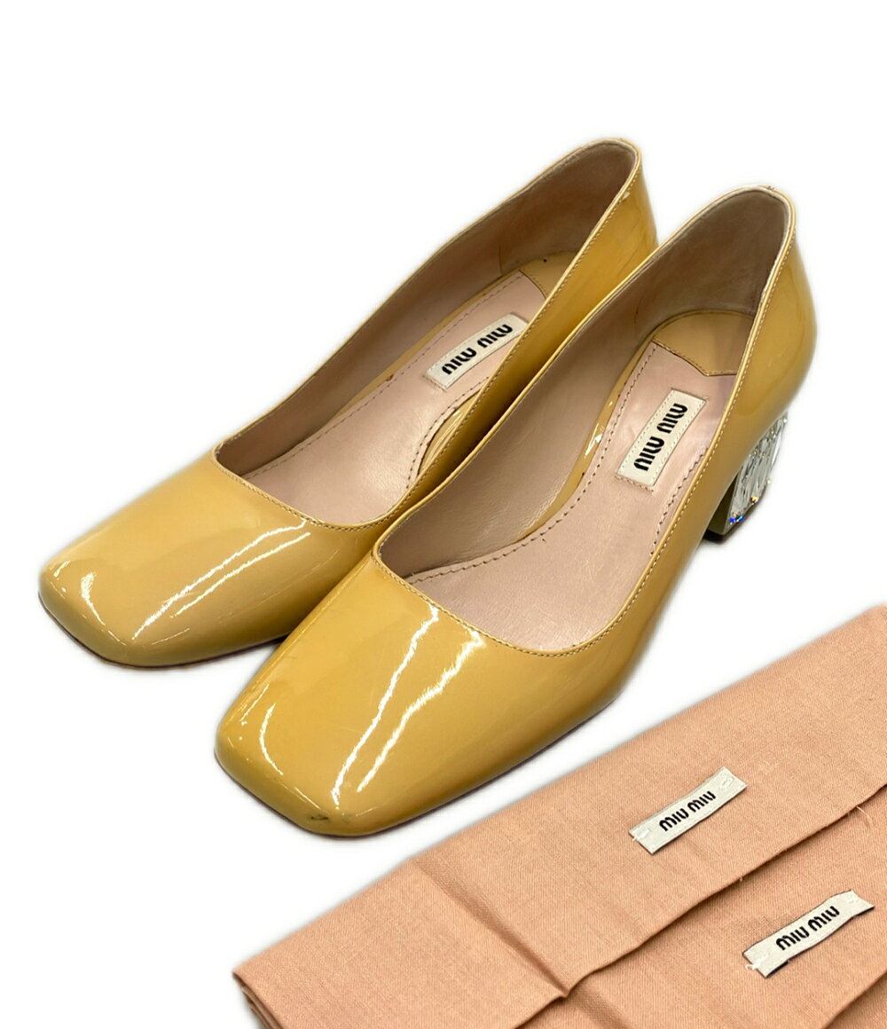 未使用⚫︎YELLOW⚫︎レースアップミュール　Lサイズ　ポインテッドトゥ 楽天市場】miumiu（カラーイエロー）（靴）の通販