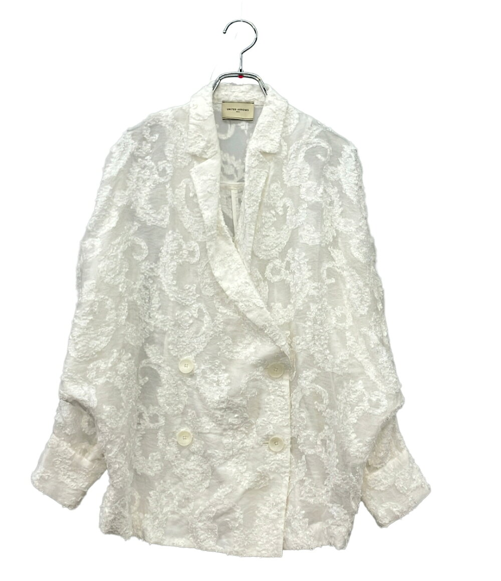 【中古】 ユナイテッドアローズ ジャケット ペイズリー ドルマン ブラウス レース 1522-162-5322 レディース SIZE 38 (M) UNITED ARROWS hugall-10944990 Rehello by BOOKOFF パッケージ画像