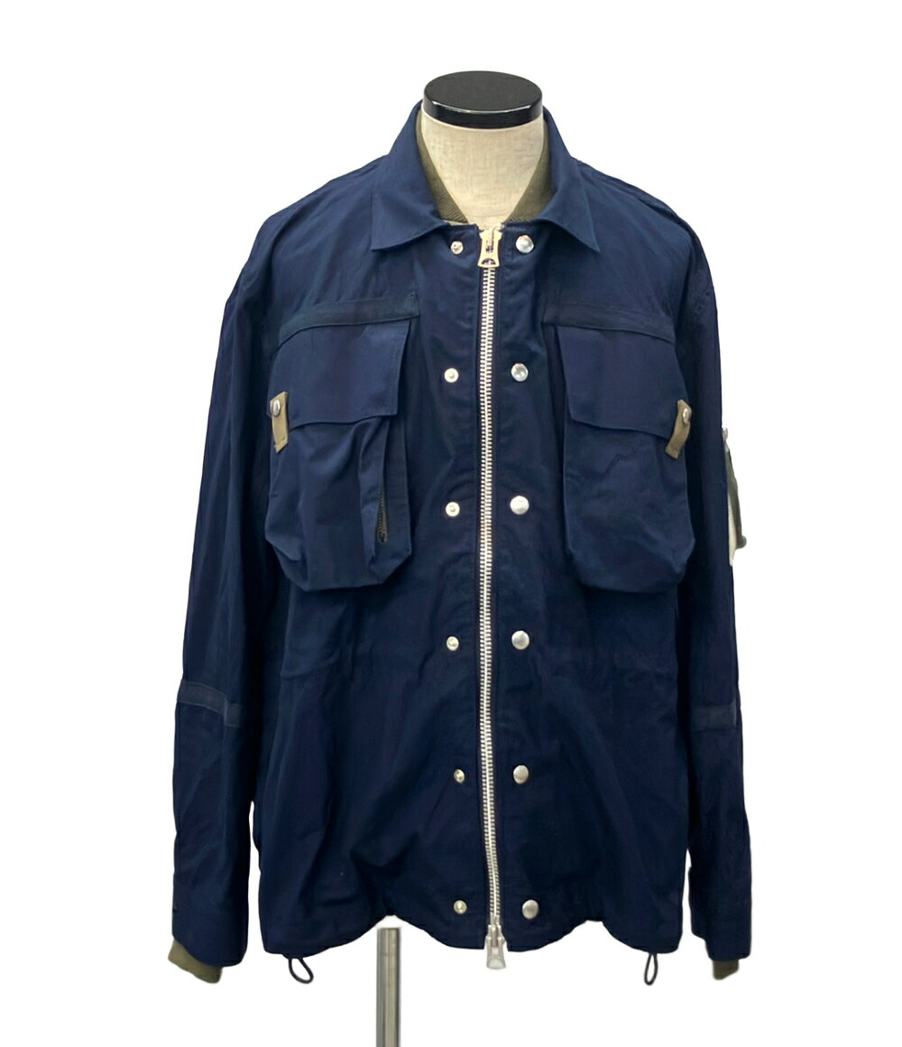 楽天市場】sacai nylon twill mix blousonの通販