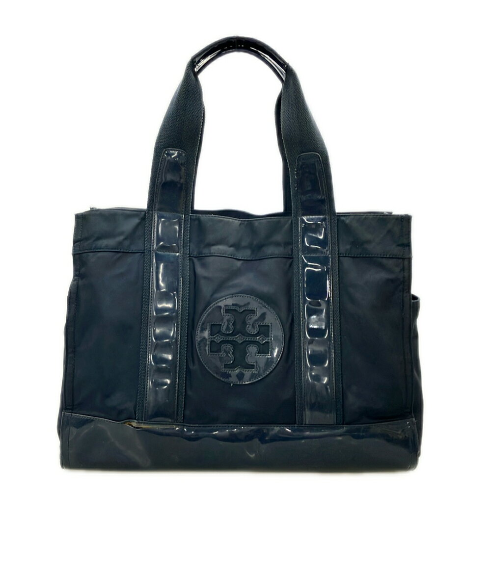 【先着クーポン4日20時~9日1:59迄】【中古】 訳あり トリーバーチ トートバッグ ロゴ レディース Tory Burch