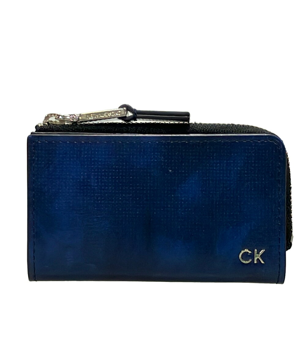 【全品5%OFFクーポン20日0時〜23日23:59迄】【中古】 カルバンクライン キーケース 小銭入れ メンズ Calvin klein