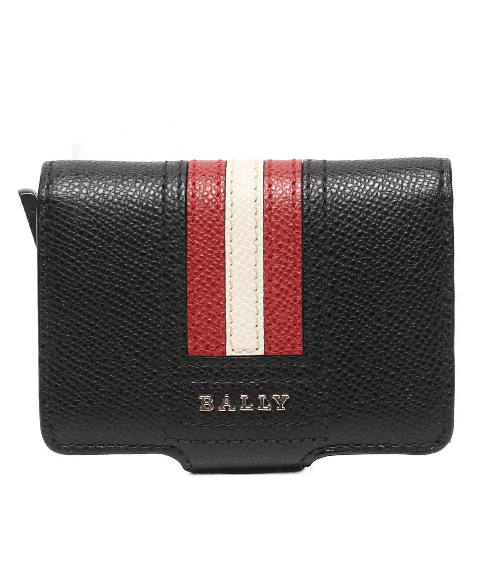【先着クーポン27日9:59迄】【中古】 美品 バリー カードケース スマートウォレット メンズ BALLY