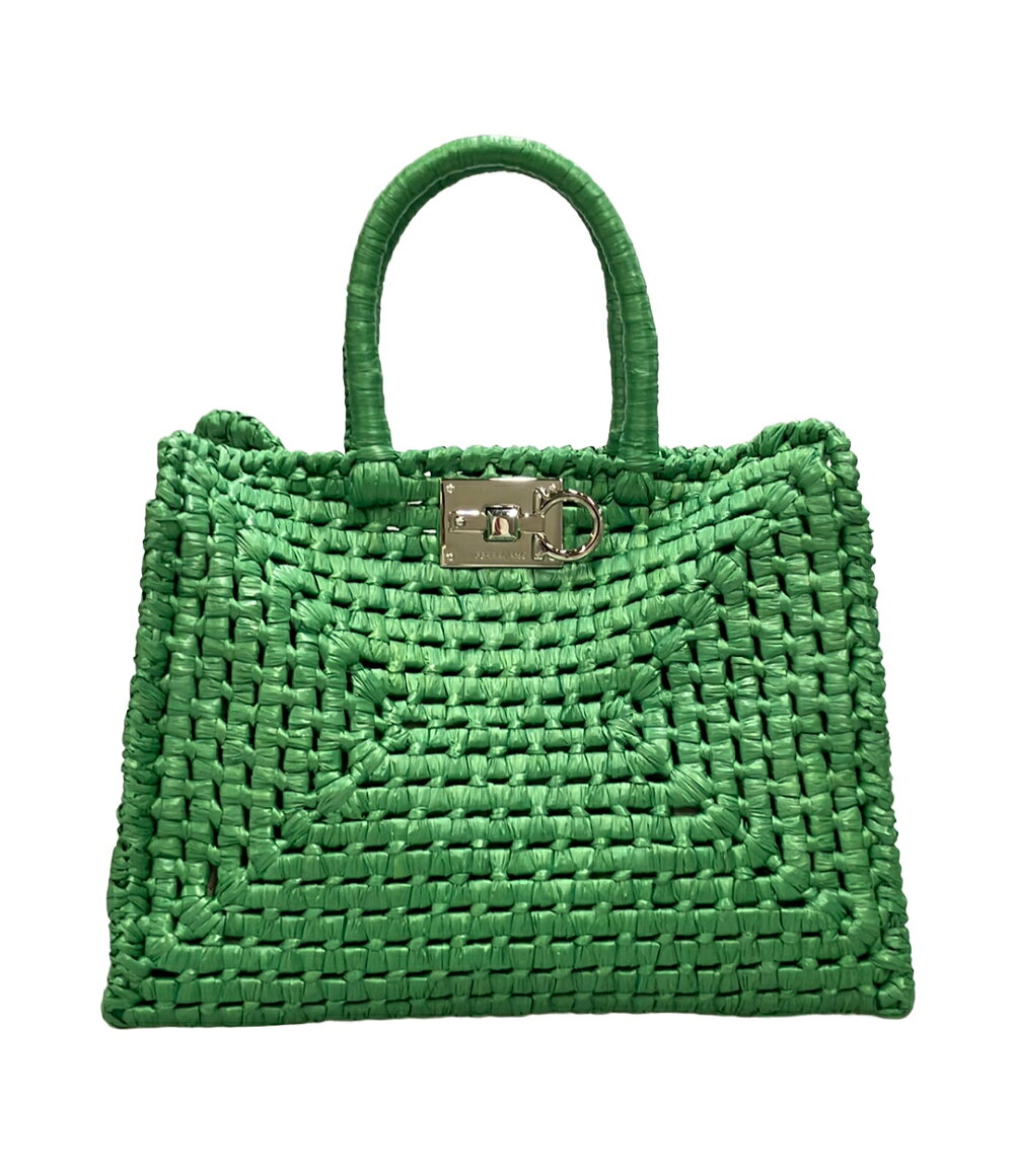 #Salvatore Ferragamo #フェラガモ#ハンドバッグ#グリーン 楽天市場】フェラガモ（カラーグリーン）（ハンドバッグ｜レディース