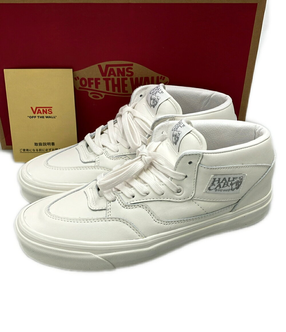 楽天市場】vans ハーフキャブ（カラーホワイト）（メンズ靴｜靴）の通販