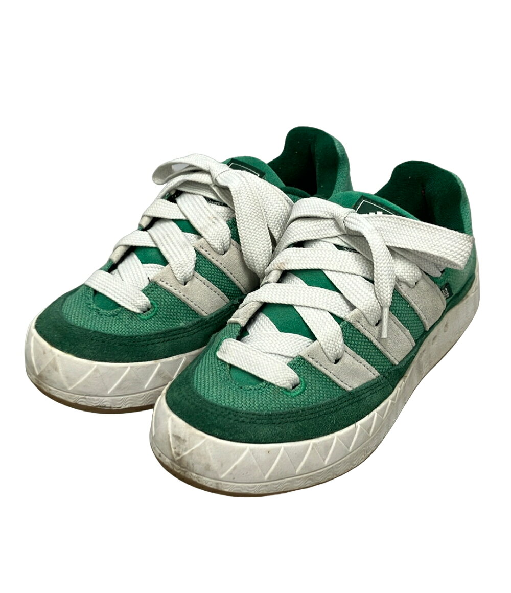 【中古】 アディダス ローカットスニーカー アディマティック ヘンプ HQ6908 レディース SIZE 23.5 adidas