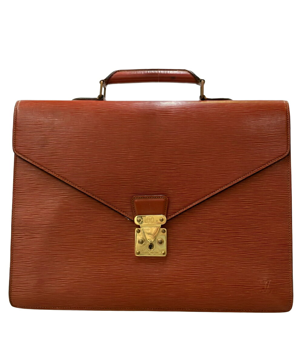 【先着クーポン4日20時~9日1:59迄】【中古】 ルイ・ヴィトン ブリーフケース エピ M54413 レディース LOUIS VUITTON