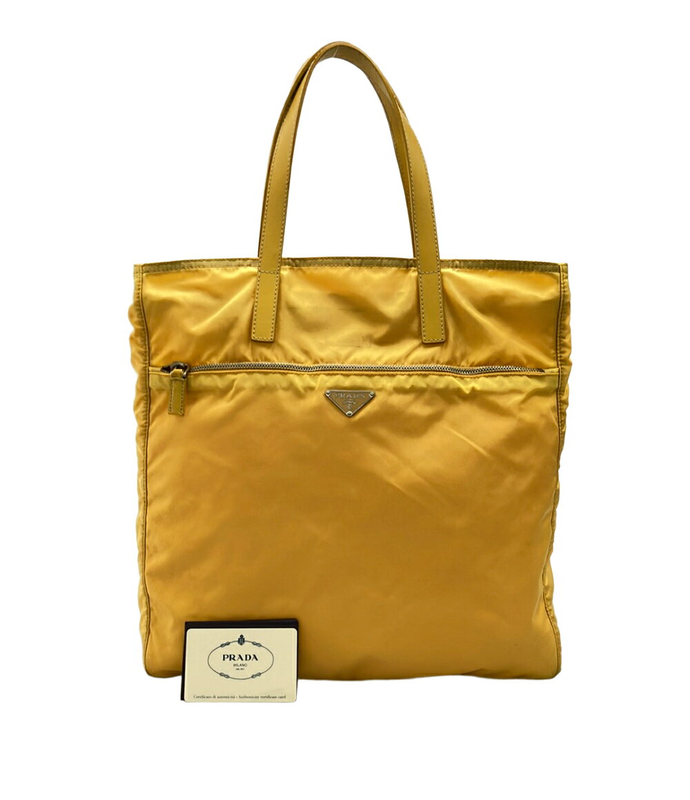 楽天市場】PRADA トートバッグ（カラーイエロー）（レディースバッグ