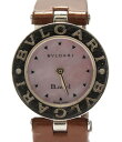 ブルガリ 訳あり ビーゼロワン クオーツ 腕時計 シェル Bvlgari レディース【中古】