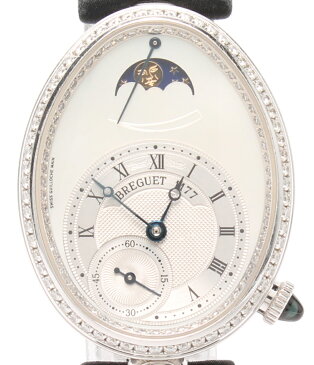 ブレゲ 腕時計 クイーンオブネイプルス ムーンフェイズ 8908 自動巻き シェル Breguet レディース 【中古】