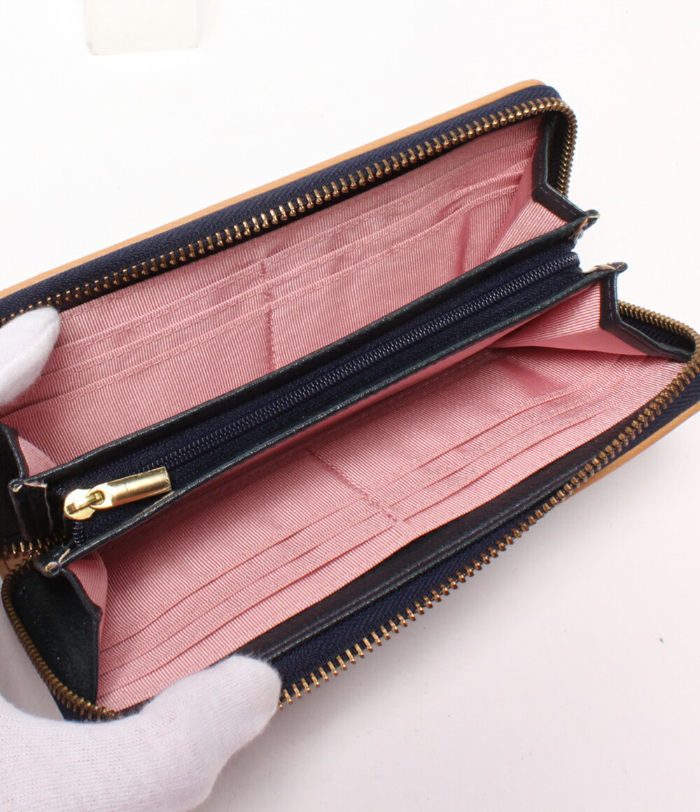 【中古】サマンサベガ ラウンドファスナー長財布 レディース Samantha Vega