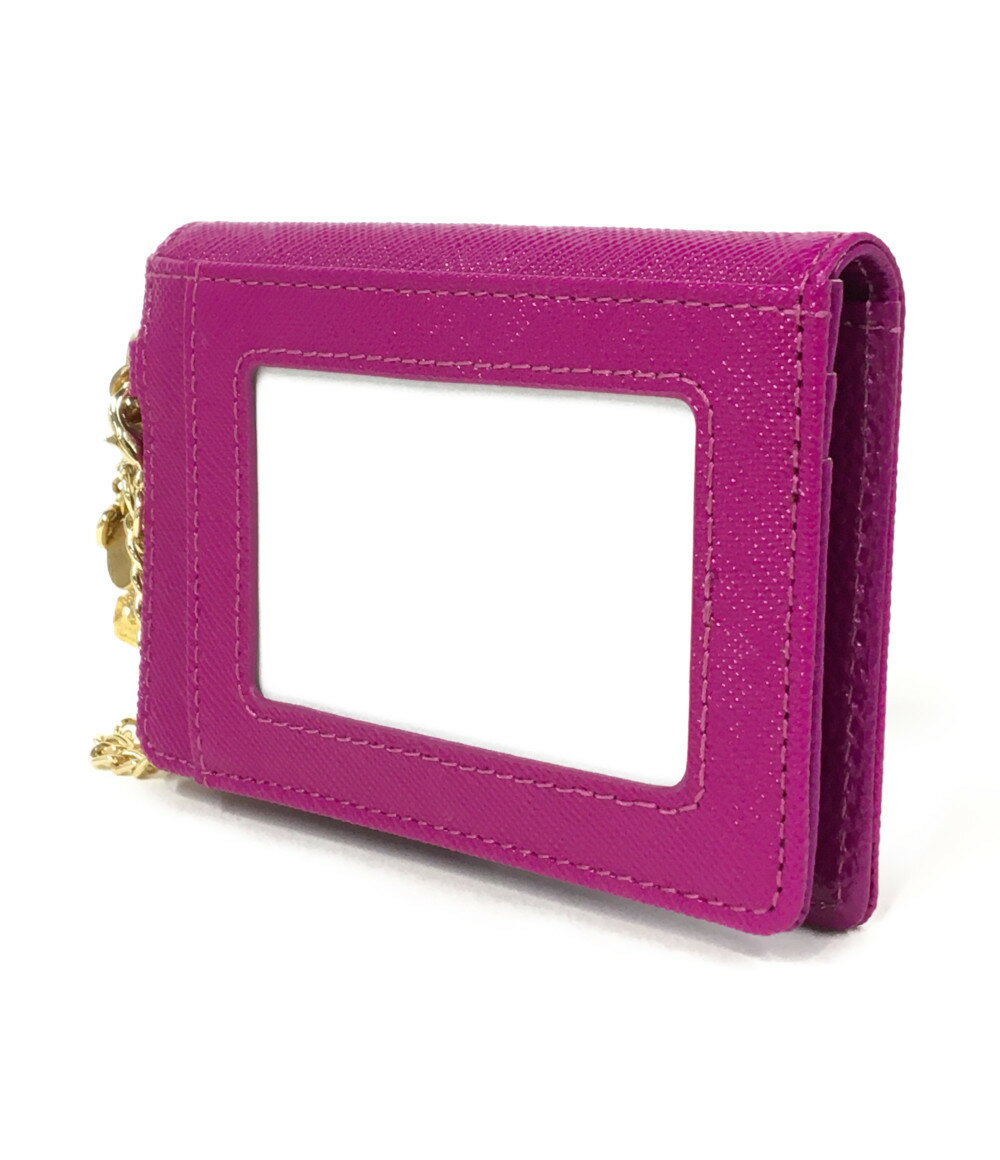 【中古】美品 サマンサタバサ パスケース ディズニーヴィランス マレフィセント レディース Samantha Thavasa