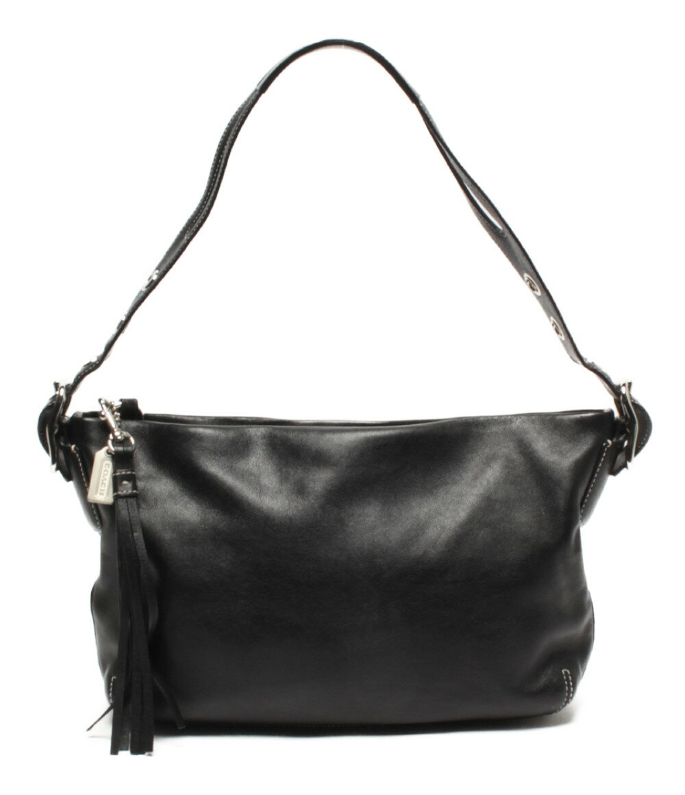 【中古】コーチ ショルダーバッグ 1417 レディース COACH ブラック系