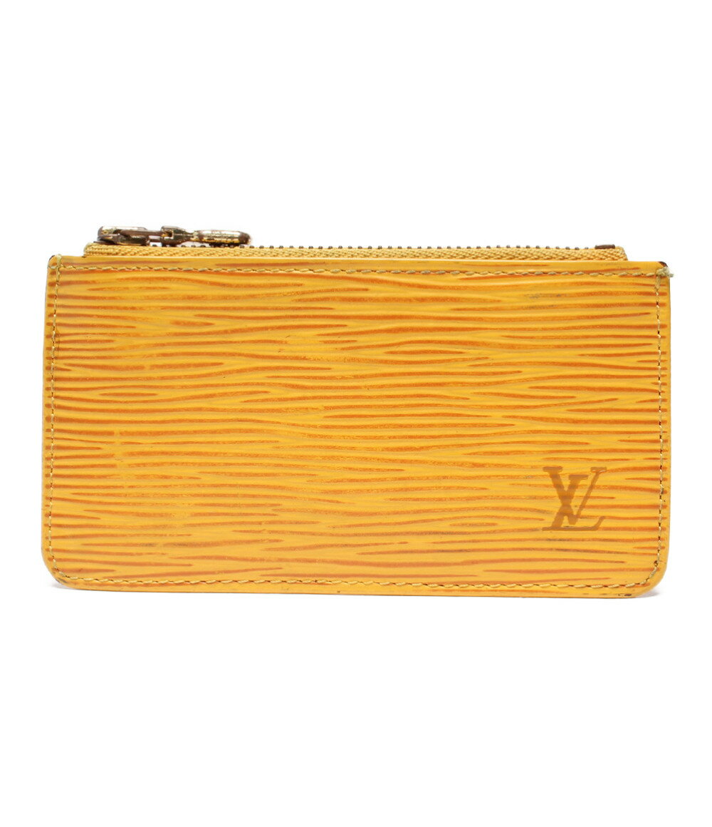 【中古】ルイヴィトン コインケース ポシェットクレ エピ M63809 レディース Louis Vuitton