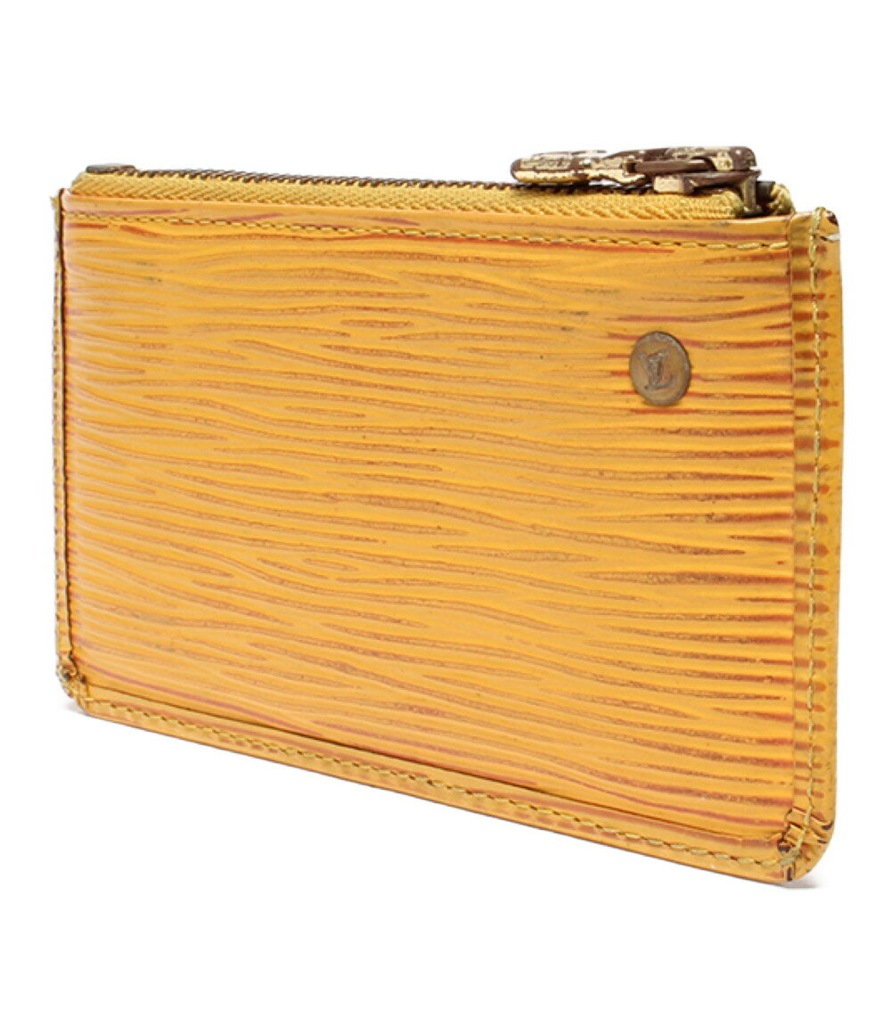 【中古】ルイヴィトン コインケース ポシェットクレ エピ M63809 レディース Louis Vuitton